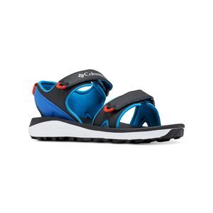 NWT COLUMBIA Mens Black Traction Trailstorm Round Toe Leather Sandals Shoes 10